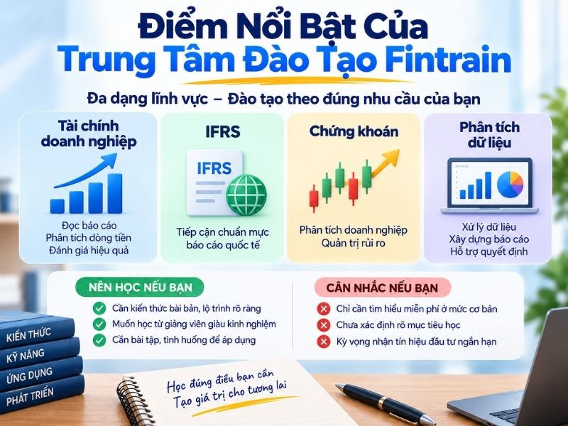 Điểm Nổi Bật Của Trung Tâm Đào Tạo Fintrain