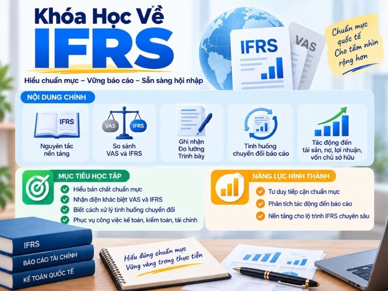 Khoá học về IFRS của Fintrain