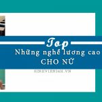 Ngành nghề lương cao dành cho nữ