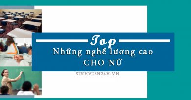 Ngành nghề lương cao dành cho nữ