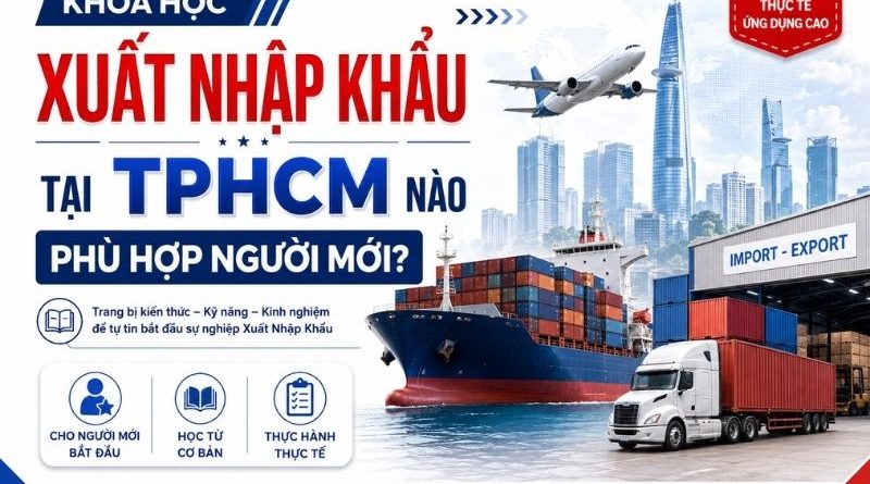 Khóa Học Xuất Nhập Khẩu Tại TPHCM Nào Phù Hợp Người Mới?